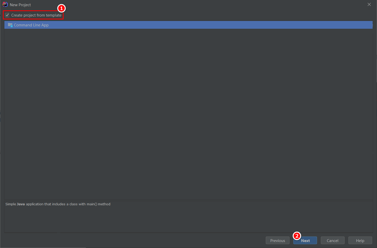 从模板创建项目
