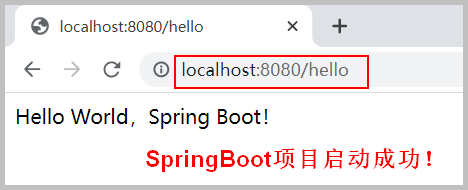SpringBoot项目启动成功 SpringBoot项目启动成功